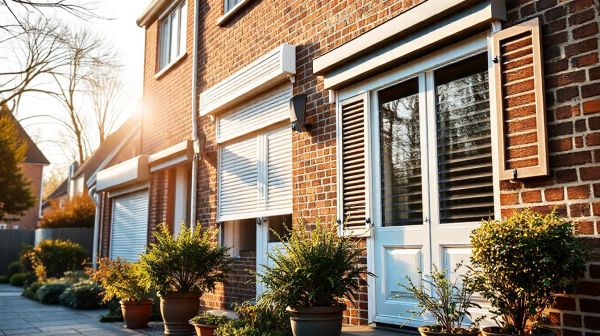 Les meilleures options de volets roulants pour maisons belges