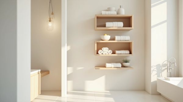 Optimiser l'espace avec un panier de rangement pour salle de bain