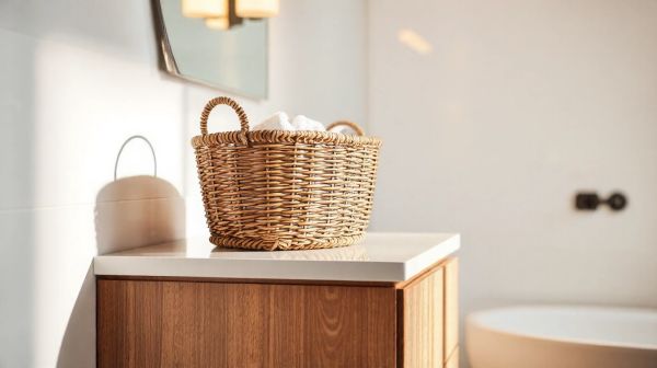 Top idées pour un panier de rangement idéal dans la salle de bain